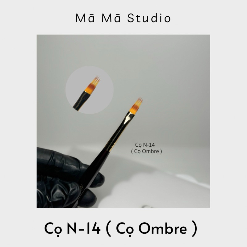 Cọ Vẽ Nail - Cọ N14 ( cọ Ombre Niao )