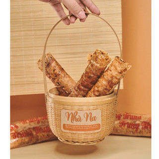 Bánh Tráng Nướng Mắm Ruốc Loại Cuộn Tròn
