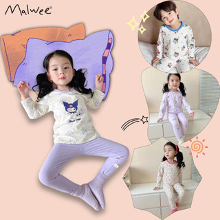 BST bộ cotton thu đông mềm mịn Kuromi đáng yêu Tobeja Malwee thời trang trẻ em từ 2-7 tuổi TL16