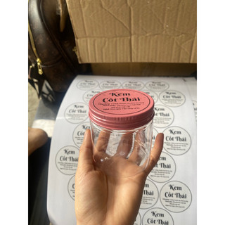 Tem dán nắp kem body