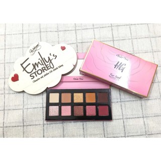 (Thanh Lý ) Phấn Mắt Violet Voss HG Fun Sized. Màu Mắt. Phấn Mắt 10 Ô Mini Màu Hồng