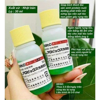 Tinh chất kích thích mọc tóc thảo dược Sato 30ml