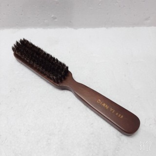 Chổi phủi tóc Fade barber cán gỗ
