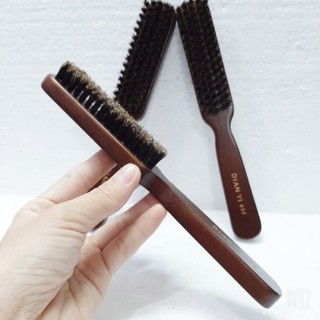 Chổi phủi tóc Fade barber cán gỗ