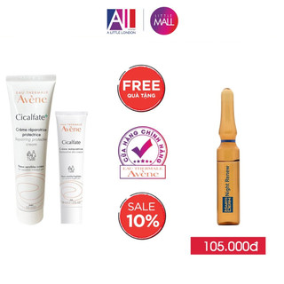 Kem phục hồi làm lành da Avene Cicalfate+ Cream 15ml/40ml TẶNG Ampoule chống lão hóa Martiderm (Nhập khẩu)