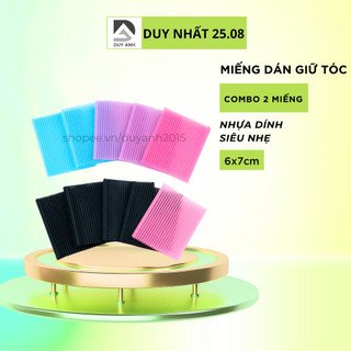Combo 2 miếng dán giữ tóc mái thiết kế đơn giản tiện dụng, miếng dán tóc mái khi rửa mặt trang điểm