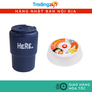 [Hỏa tốc HCM] Combo Nắp đậy dùng cho lò vi sóng cùng Ly Đựng Nước Thông Minh Nhật Bản