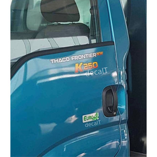 Tem chữ dán thaco frontier k250,k200, k150, k100 .tem chữ thaco frontier k250, k200, k150, k100 dán xe tải