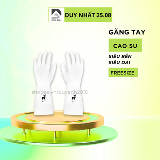 GĂNG TAY CAO SU CON HƯƠU SIÊU BỀN, SIÊU DAI, RỬA BÁT, LÀM BẾP, LÀM VƯỜN - (MS02)- duyanh2015