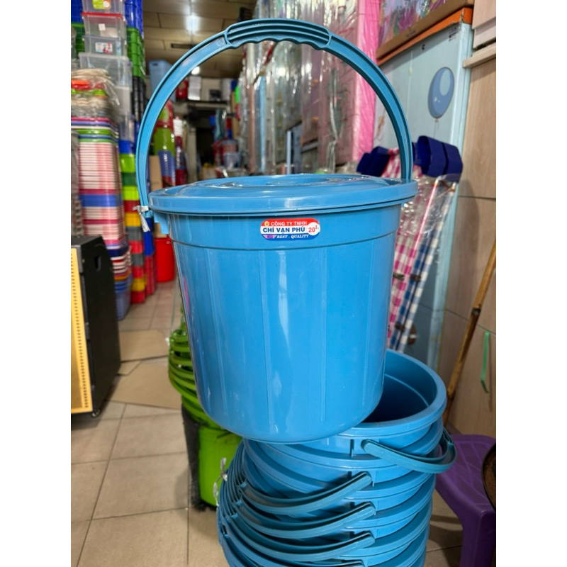 Xô nhựa tròn 20 lít ,thùng nhựa tròn 20 lít, xô nhựa