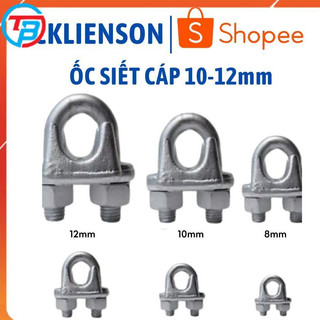 Ốc siết cáp mạ kẽm từ 10mm, 12mm