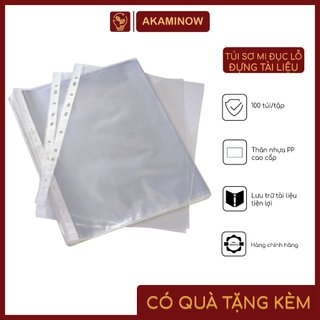 Túi sơ mi đục lỗ đựng hóa đơn, giấy tờ
