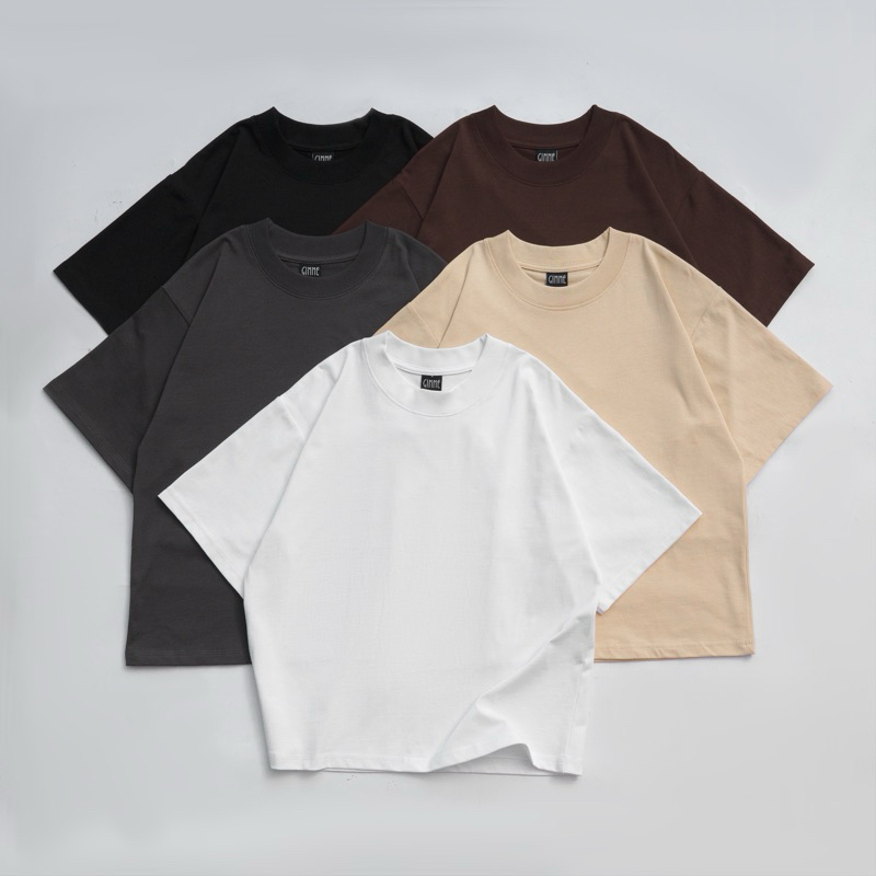 Áo Thun Boxy Gimme - Premium Cotton Sợi Đôi - 250gsm 2 Chiều - GMBX1 | BigBuy360 - bigbuy360.vn
