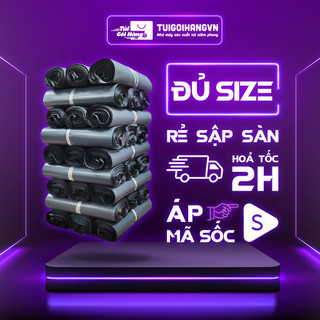 Túi Niêm Phong Xám Đen 15x25, 20x30, 17x30, 25x35 Cuộn 100 Cái - In Từ 10 cuộn - Sỉ từ 300kg tại TUIGOIHANGVN