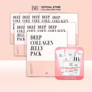 Combo 10 Hộp Mặt Nạ Thach Collagen Thủy Phân Hàn Quốc iMU Jelly Mask Cấp Ẩm Chống Lão Hóa