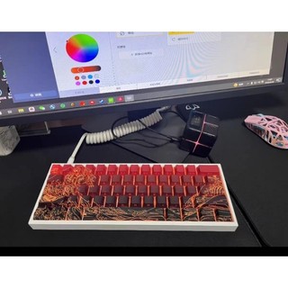 Keycap xuyên led Wooting xuyên led sóng biển siêu đẹp cho bàn phím cơ