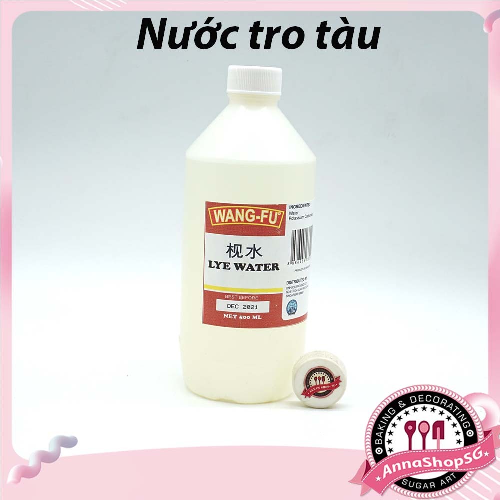 NƯỚC TRO TÀU (LYE WATER) 500ml (HSD 03/2026)
