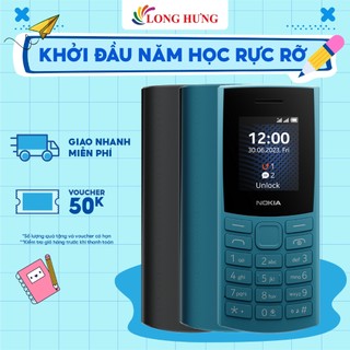 Điện thoại Nokia 105 4G Pro - Hàng chính hãng - Màn hình IPS LCD 1.77'', hổ trợ 4G, Pin 1450 mAh