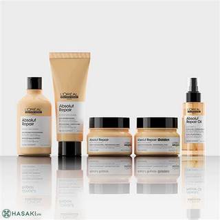 KEM HẤP L'OREAL ABSOLUT REPAIR GOLDEN PHỤC HỒI TÓC KHÔ XƠ HƯ TỔN 250ML - 500ML