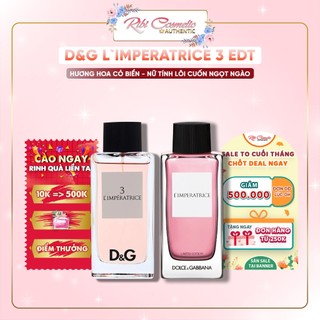 Nước Hoa Nữ D.g L`imperatrice 3 Edt - Thơm Ngọt Ngào Như Ly Sinh Tố Hoa Quả Mát Lạnh Giải Khát Mùa Hè Oi Ả