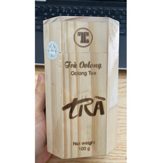Trà Oolong (Ô long) Tâm Châu hộp gỗ 200g