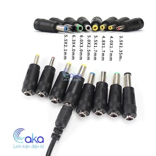 Bộ chuyển đổi nguồn AC DC 220v sang 3V 5V 9V 12V 24V màn hình hiển thị led Có giắc cắm đầu nối DC