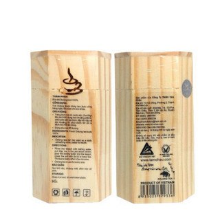 Trà Oolong (Ô long) Tâm Châu hộp gỗ 200g