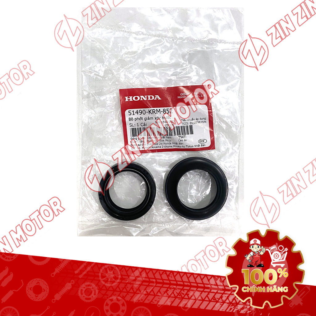 Bộ Phớt Giảm Xóc, Phốt Che Bụi Phuộc Trước Winner V1, Winner X V4 V3 V2, RS150 V1 V2 V3, RS150X 5149