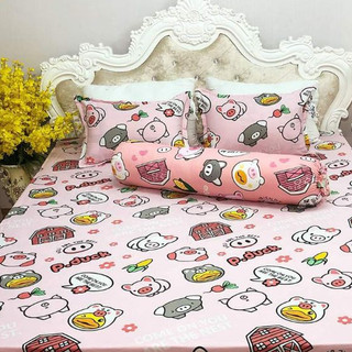 (mẫu ga gối hot)set ga gối 4 món không chăn