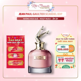 Nước Hoa Nữ Jean Paul Gaultier Scandal Edp Thơm Lưu Hương Lâu Cả Ngày Ngọt Ngào Sexy Ribicosmetics