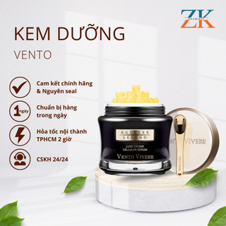 Kem Vento Vivere Luxe Cavia Thụy Sĩ hộp 30g dưỡng ẩm cho da lấy lại thanh xuân Zuka Beauty