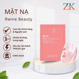 Mặt nạ tế bào gốc Nhật Bản Rwine Beauty 1 miếng chống lão hóa dưỡng da căng bóng