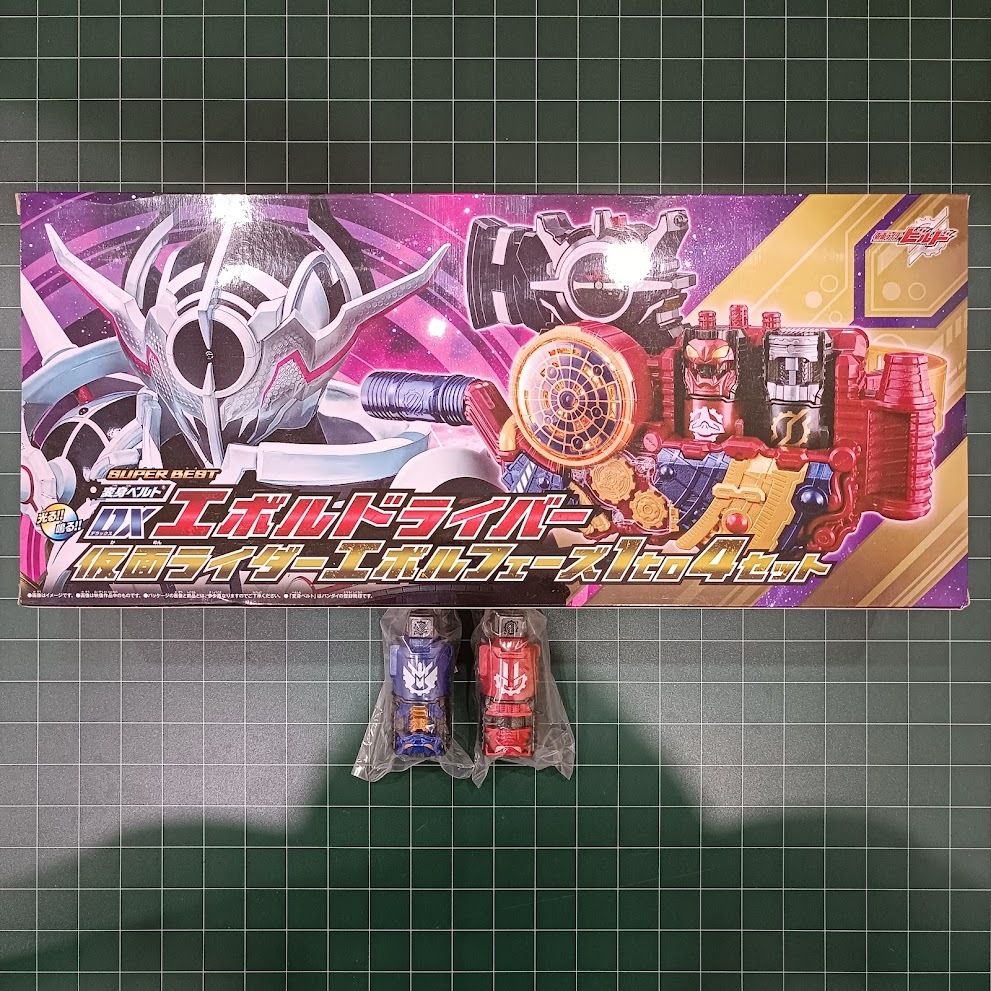 [Có Sẵn] Đồ Chơi Kamen Rider Build | Super Best Dx Rabbit Evol & Dragon Evol Full Bottle | Bandai | 