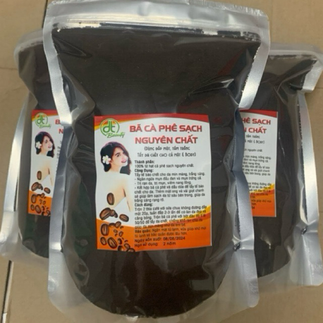 1kg Bã cafe tẩy da chết handmade