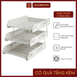 Khay Nhựa 3 Tầng Deli