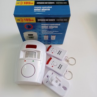 [Mua nhiều Giá Tốt] Báo động CHỐNG TRỘM cảm biến hồng ngoại có 2 điều khiển từ xa