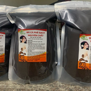 Bã cà phê tẩy da chết gói 1kg handmade