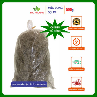(1 KG) Miến dong sợi to thái tay thủ công, đặc sản Bắc Cạn