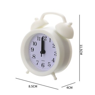 Đồng hồ báo thức chuông reo lớn kêu to để bàn đa năng hẹn giờ báo thức xem coi giờ trang trí bàn học làm việc mini cute