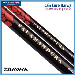 Cần Lure Daiwa Salamandura | 2 Khúc - Khoen Fuji Alconite, Pad Airsensor, Blank X45, SVF...