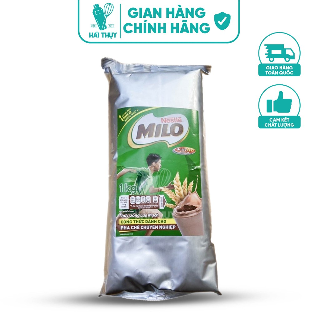 Bột Nestlè Milo Gói lớn 1kg tiết kiệm