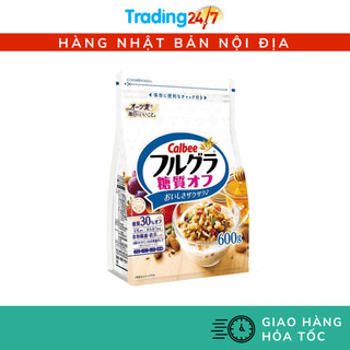 [Hỏa tốc HCM] Ngũ cốc calbee trắng - Nội địa Nhật Bản Date T12/2024