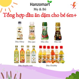 Dầu ăn dặm cho bé từ 6m+ - hanzomart
