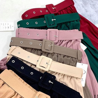 Chân váy xếp ly kèm đai - SCXV20