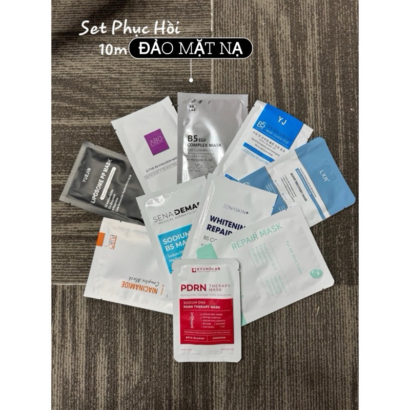 Tổng Hợp Set Mặt Nạ Mix < 500k