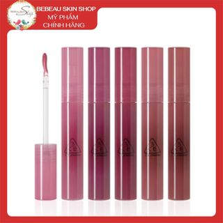 Son 3CE Drop Glow Gel Weekend - Glaze Lip Tint New Motion Tint Bóng Cho Đôi Môi Mọng Nước - Bebeau
