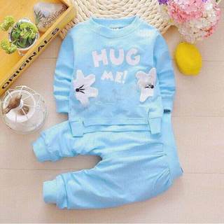 Bộ dài tay bé gái vải da cá loại 1 size 5-20kg...