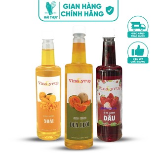 [GIÁ TỐT] Siro đủ mùi VinaSyrup chai 750ml