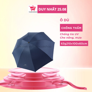 Ô dù gấp gọn che nắng, che mưa, ô chống tia UV, chống nắng bảo vệ cơ thể một cách toàn diện, nhỏ gọn, chắc chắn