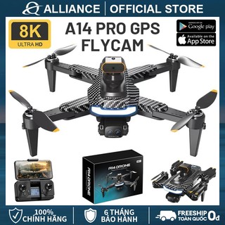  Máy bay Flycam A14 Pro Max Flycam cao cấp GPS động cơ không chổi than tránh chướng ngại vật A11 A13 A15 A17 Pro Max 